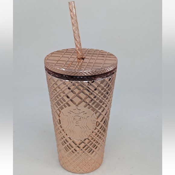 Starbucks Other - Starbucks Rose Gold Tumbler 16oz. Holiday Edition New!